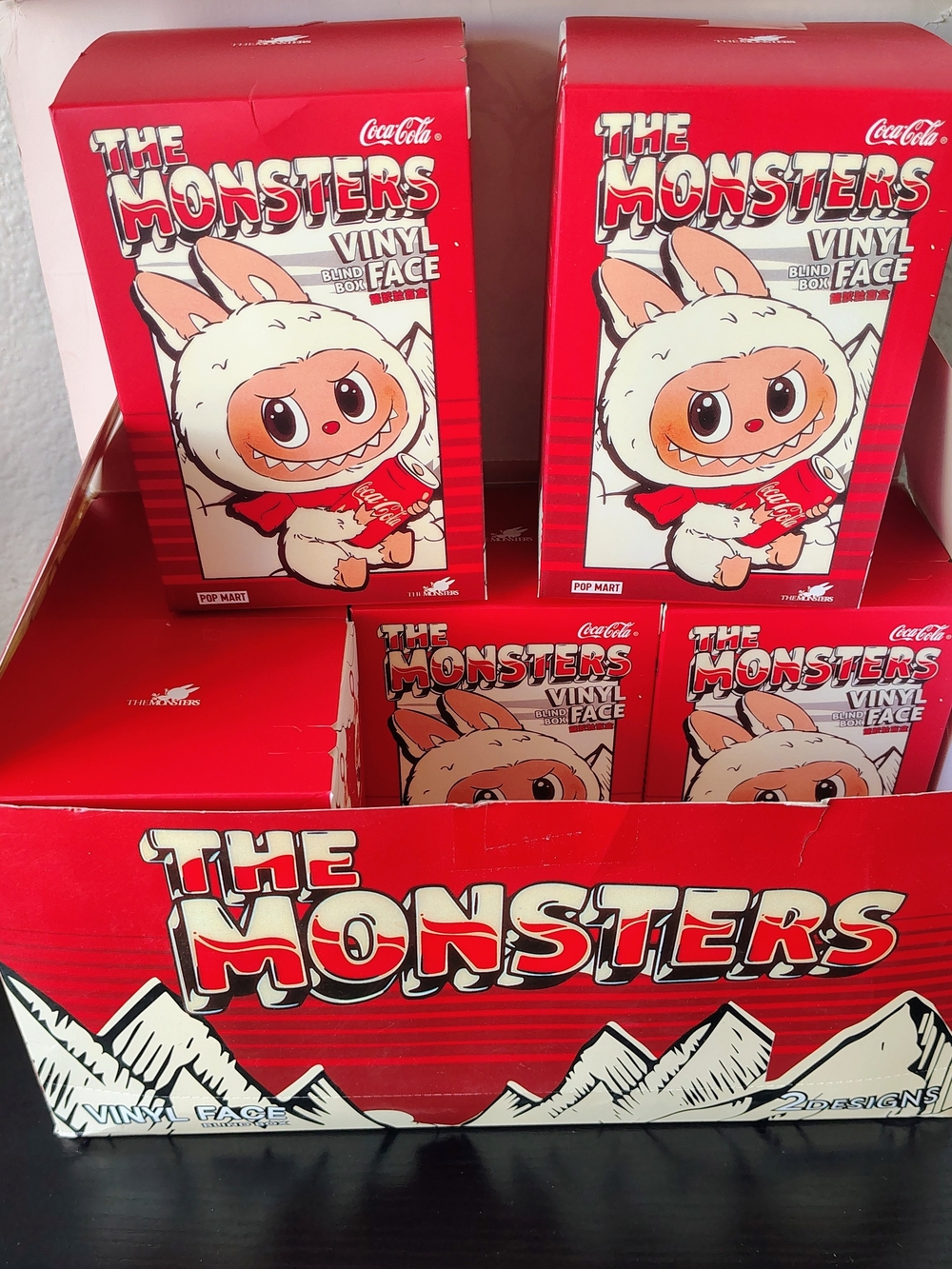 Labubu Coca Cola The Monsters Vinyl Face Blind Box Toy